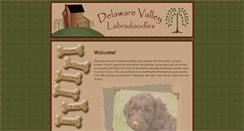 Desktop Screenshot of delawarevalleylabradoodles.com